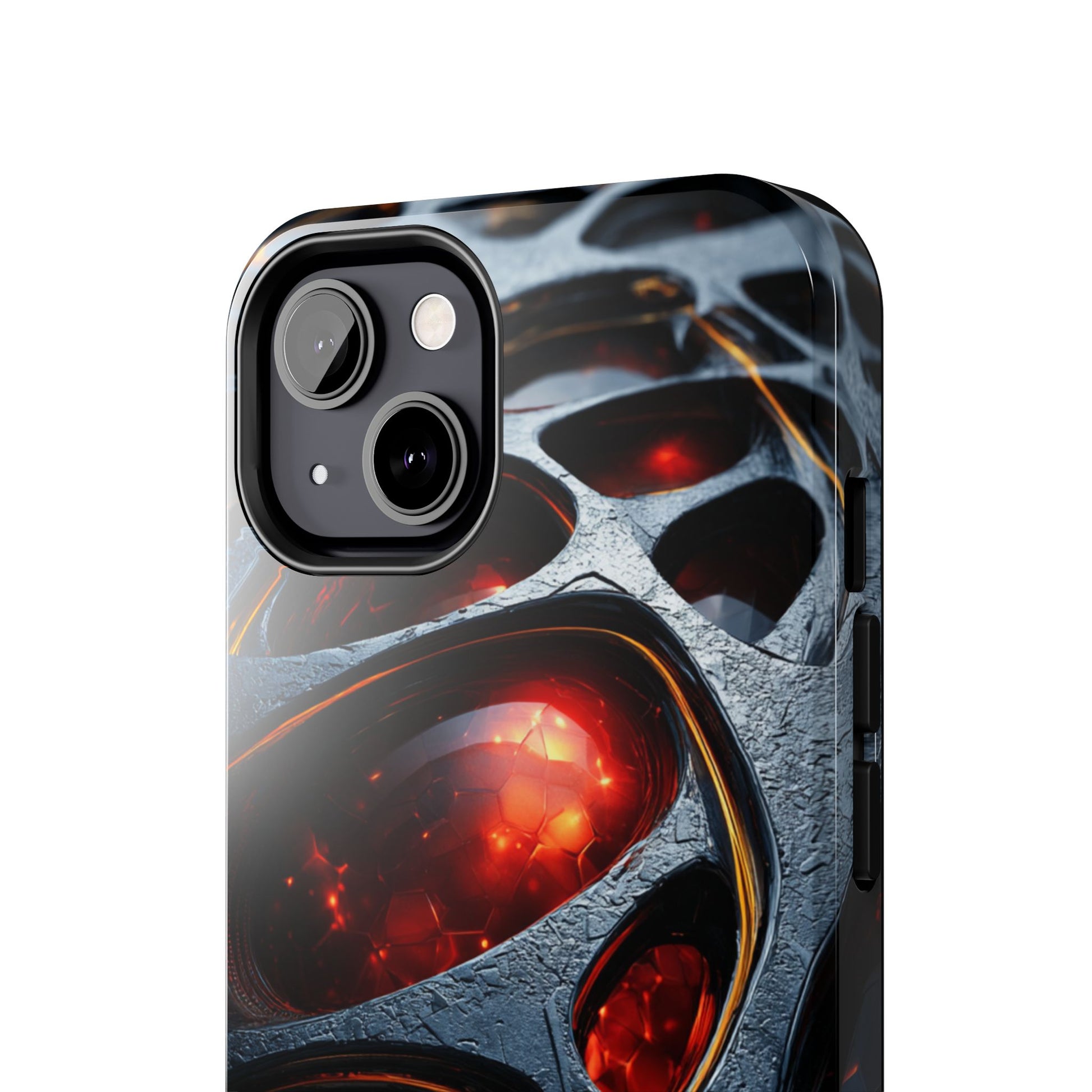 Premium art phone case by Skipper in red shades