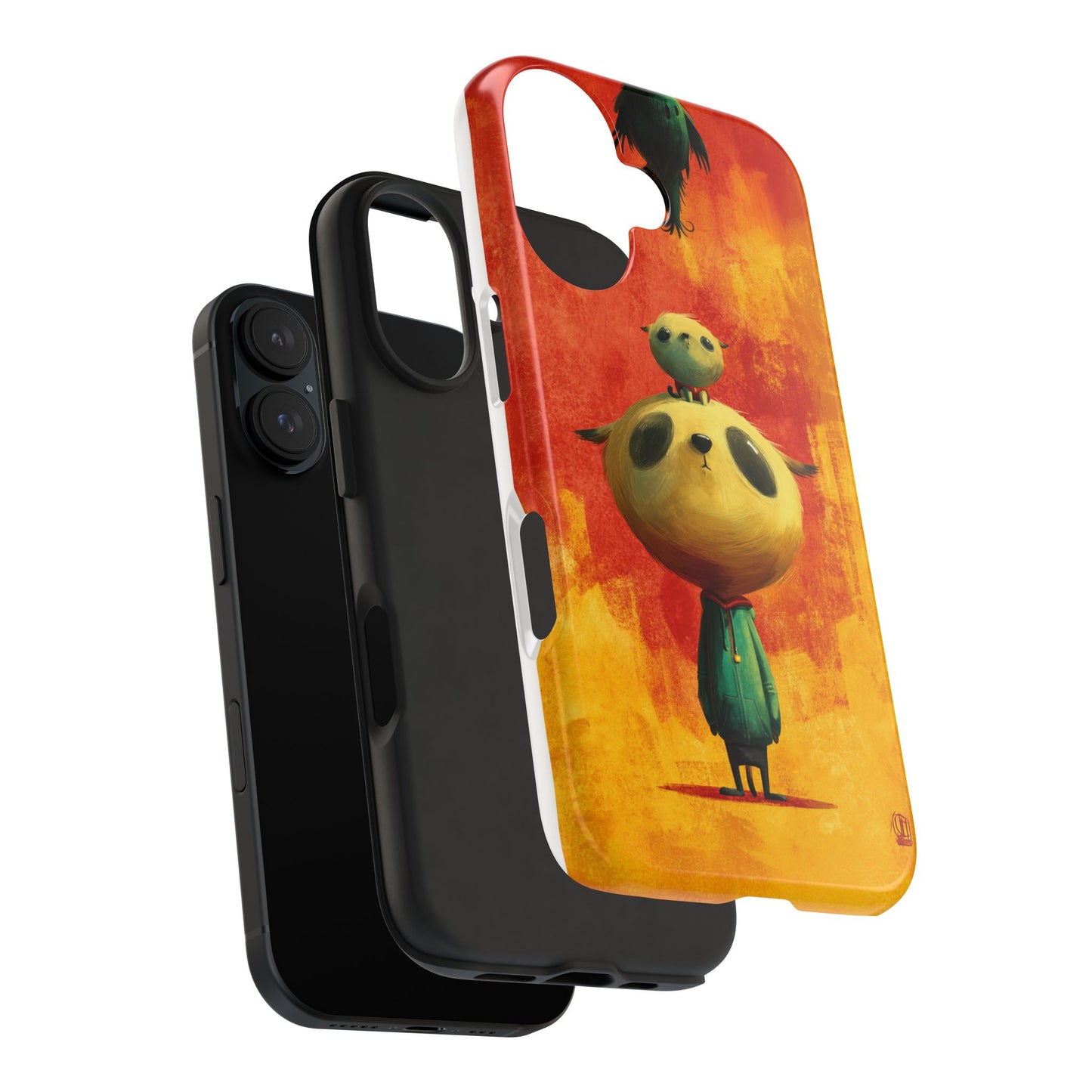 Whimsical Tough Phone Cases - Cute Animal Design for Trendy Protection