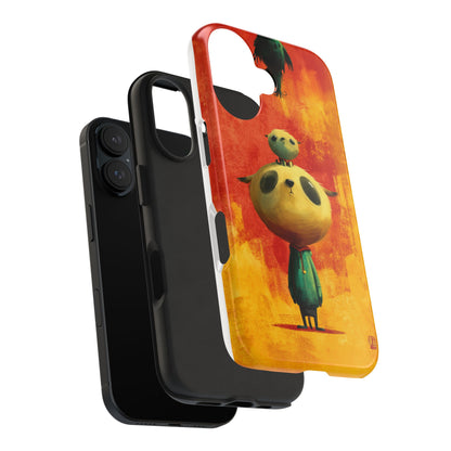 Whimsical Tough Phone Cases - Cute Animal Design for Trendy Protection