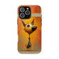 Whimsical Dog Art Tough Phone Case - Fun & Stylish Pet Lover Gift