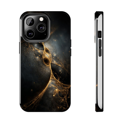 Galactic Elegance Tough Phone Case - Premium Protection for Cosmic Lovers