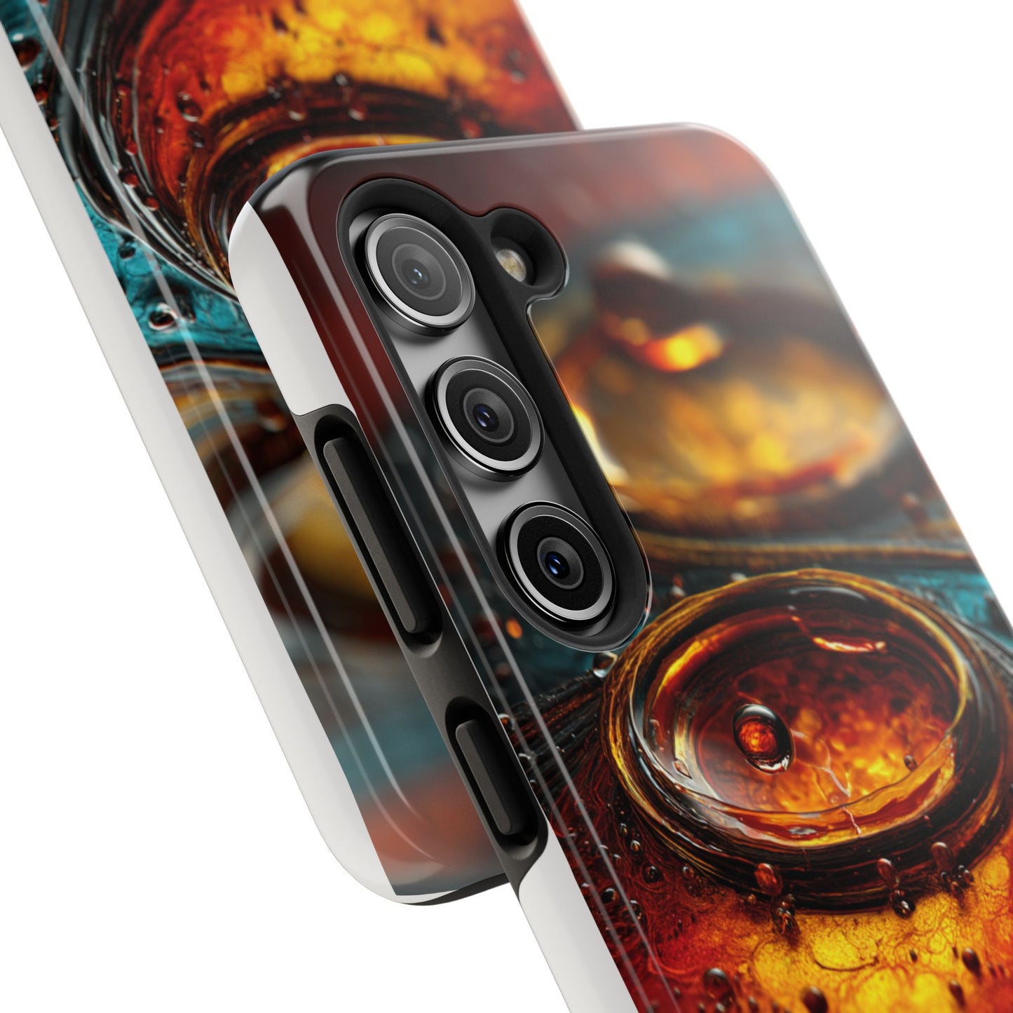 Artistic Tough Phone Case – Abstract Colorful Design for Unique Protection