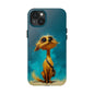Whimsical Dog Art Tough Phone Case - Durable and Stylish Protection for Pet Lovers