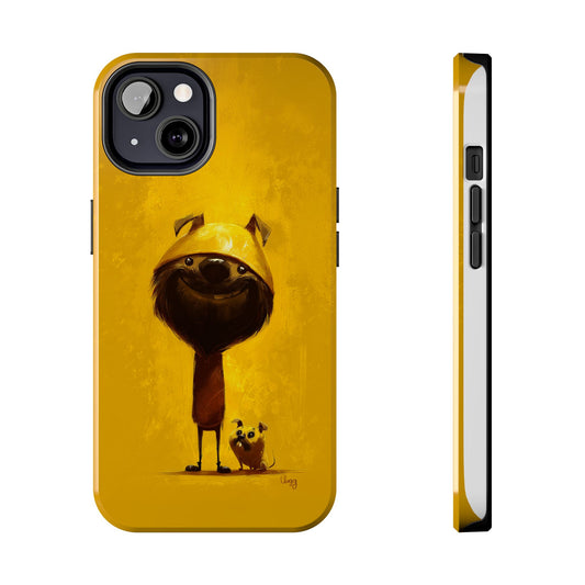 Cute Dog-Themed Tough Phone Cases - Durable Protection & Fun Design