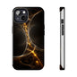 Cosmic Glow Tough Phone Case - Durable Protection with Stellar Design