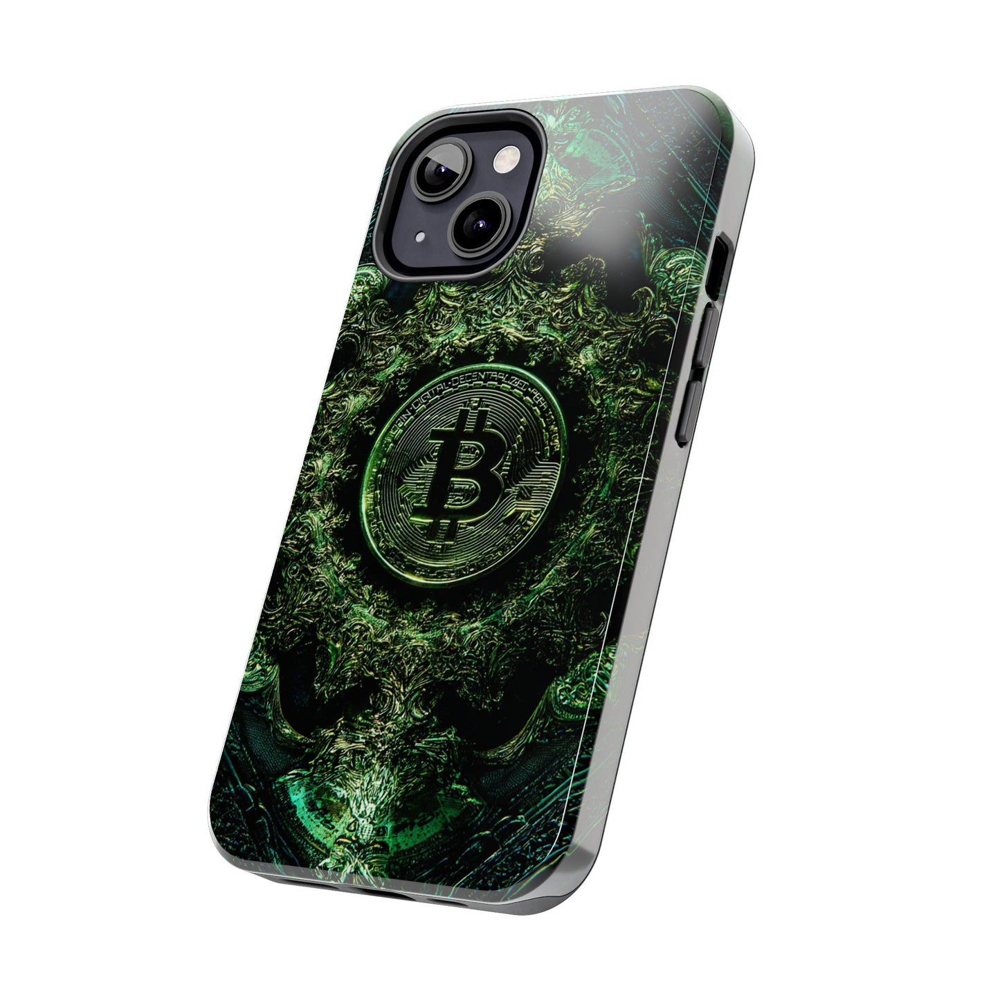 Bitcoin Cryptocurrency Tough Phone Case by Skipper – Durable Premium Tech Accessory