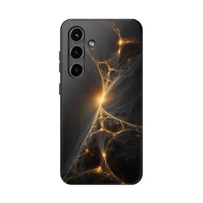 Cosmic Glow Tough Phone Case - Durable Protection with Stunning Galaxy Design