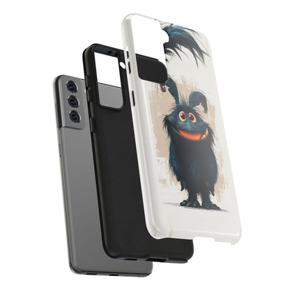 Whimsical Monster Tough Phone Case - Durable Protection for Fun-Loving Individuals