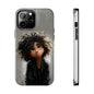 Artistic Tough Phone Case - Unique Character Design for Creative Souls