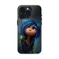 Unique Artsy Tough Phone Case – Emotional Abstract Design for Creative Souls