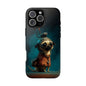 Cute Pug Adventure Tough Phone Case - Durable Protection for Pet Lovers