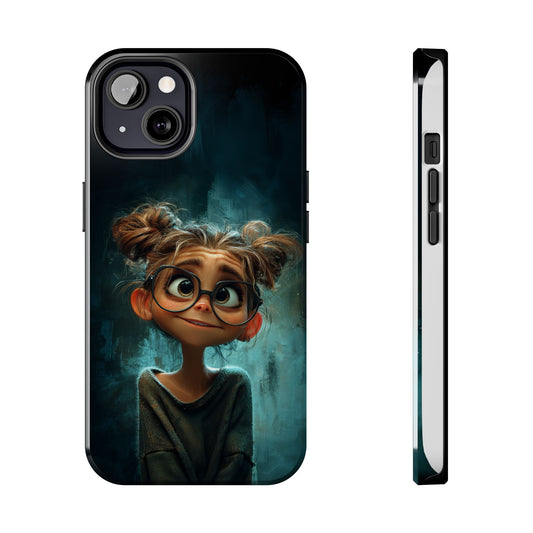 Cute Character Tough Phone Case - Perfect Gift for Kids and Teens