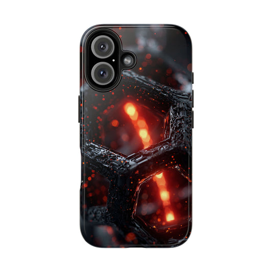 Discover Tough Phone Cases featuring Cyberpunk aesthetics and bold graphic designs. Perfect durable phone accessory and tech gift idea.