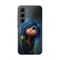 Unique Artsy Tough Phone Case – Emotional Abstract Design for Creative Souls