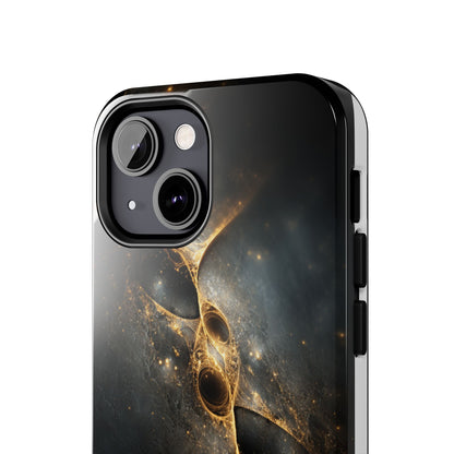 Galactic Elegance Tough Phone Case - Premium Protection for Cosmic Lovers