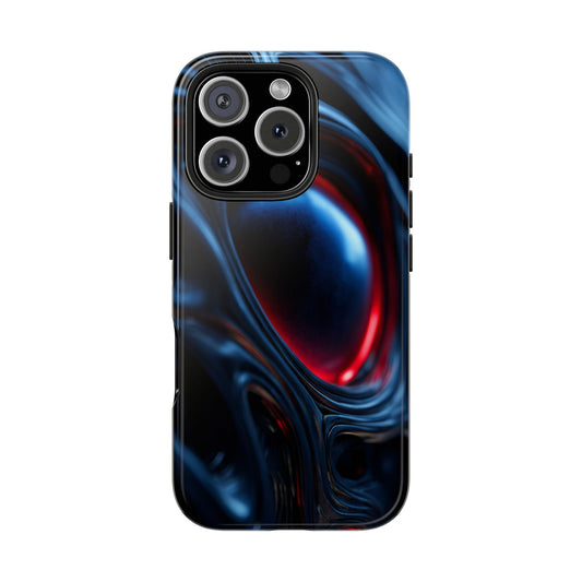 Shop Edgy Tough Phone Cases featuring Cyberpunk designs, durable protection, and bold style. The perfect Halloween tech gift for him.