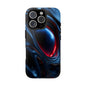 Shop Edgy Tough Phone Cases featuring Cyberpunk designs, durable protection, and bold style. The perfect Halloween tech gift for him.