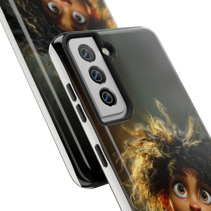 Whimsical Character Tough Phone Case for Kids
