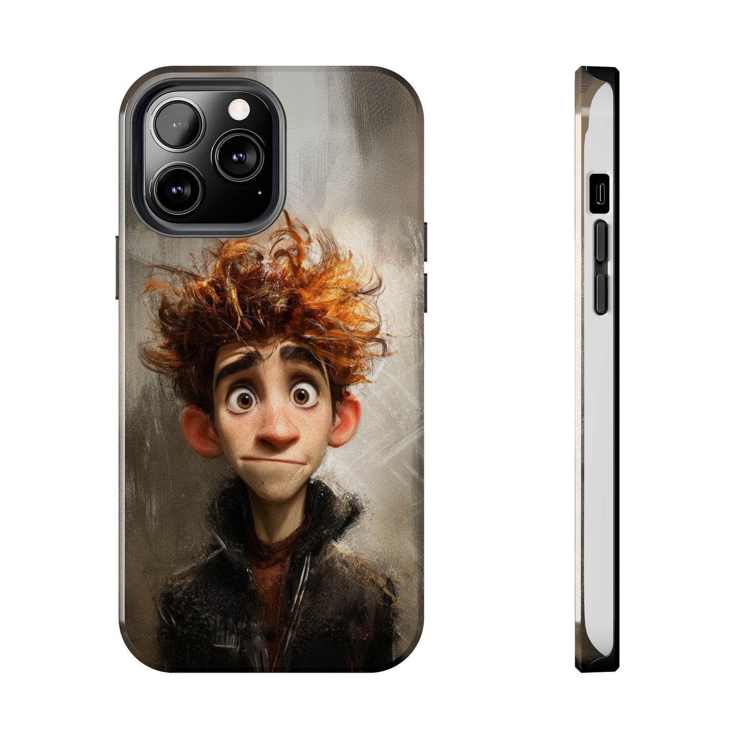Whimsical Tough Phone Case – Unique Art Design for Creative Souls