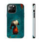 Whimsical Dog Tough Phone Case - Perfect for Pet Lovers!
