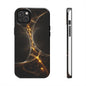 Cosmic Glow Tough Phone Case - Durable Protection with Stellar Design