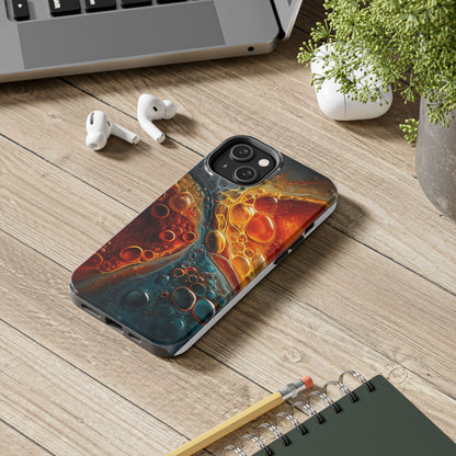 Vibrant Abstract Tough Phone Case - Protect Your Device with Style