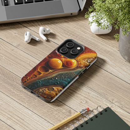Abstract Colorful Tough Phone Case - Durable Protection for Stylish Lifestyle