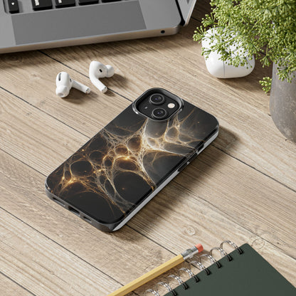 Abstract Cosmic Tough Phone Case - Stylish & Durable Cell Phone Protection