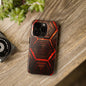 Hexagonal Pattern Tough Phone Case | Durable Tech Protection | Gift for Trendsetters
