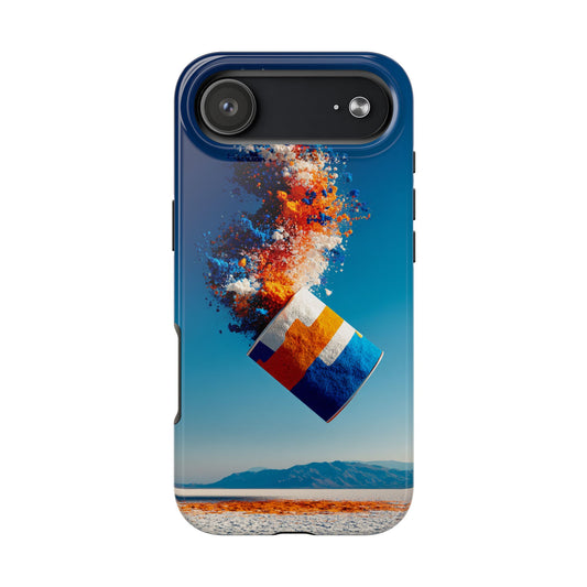 Vibrant Art Phone Case, Tough Phone Cover for Adventurers, Protective Case for Travel Lovers, Unique Gift for Photography Enthusiasts