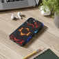 Portal Matrix Neon Nexus Phone Case - Dimensional Gateway Design by Artist Skipper | Premium Red Energy Phone Cover