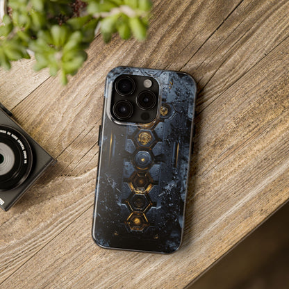 Futuristic Tough Phone Case | Durable Sci-Fi Tech Accessory, Ideal Gift for Gamers & Tech Lovers by Skipper