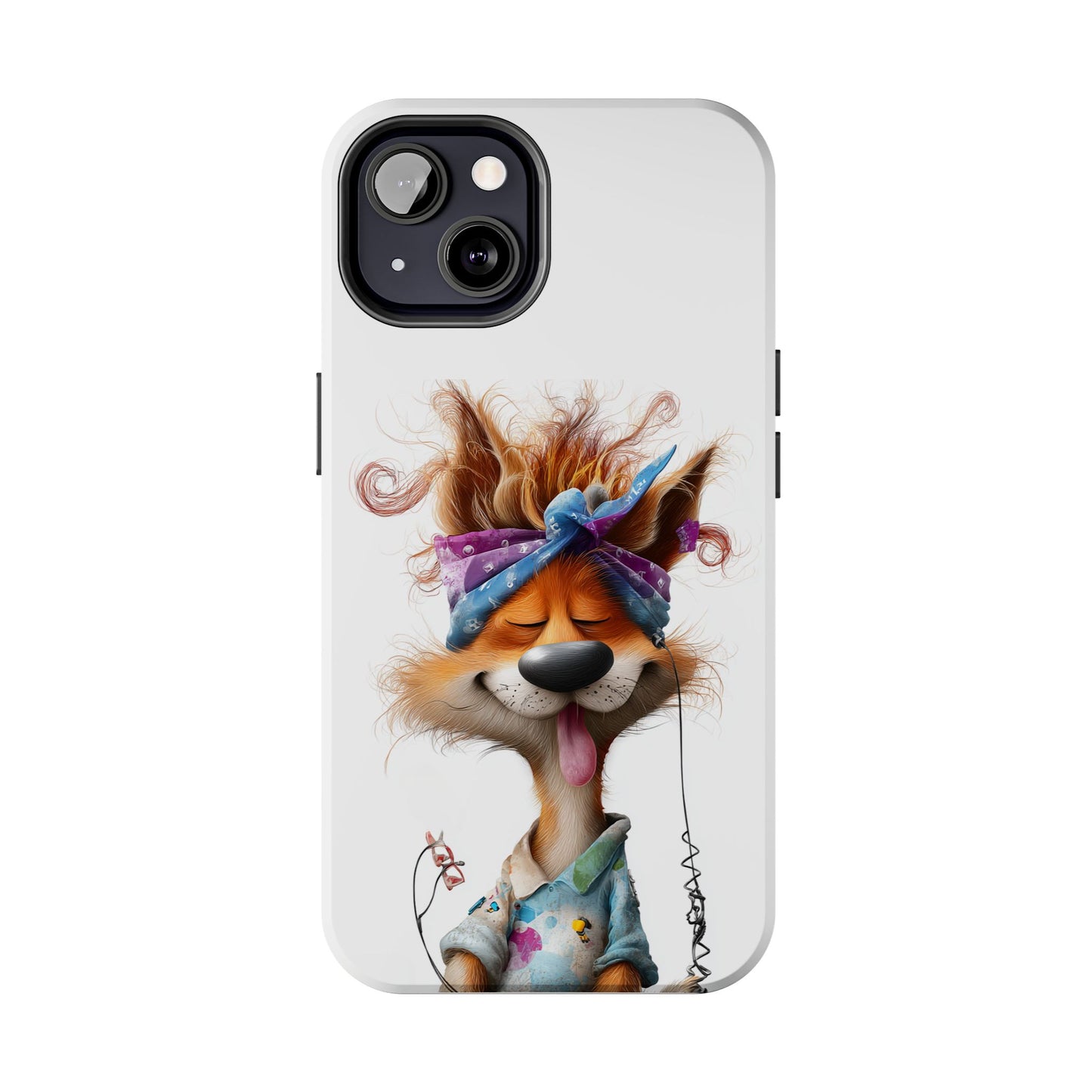 Cute Fox Art Phone Case – Tough, Quirky Wildlife Design for Animal Lovers