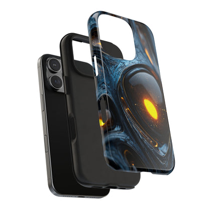 Shop Tough Phone Cases with futuristic designs and durable protection. Perfect gift for tech lovers and unique phone accessory collectors.