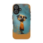 Cute Cartoon Dog Tough Phone Case for Pet Lovers