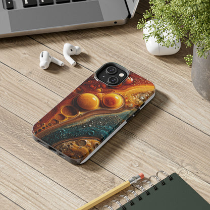 Abstract Colorful Tough Phone Case - Durable Protection for Stylish Lifestyle