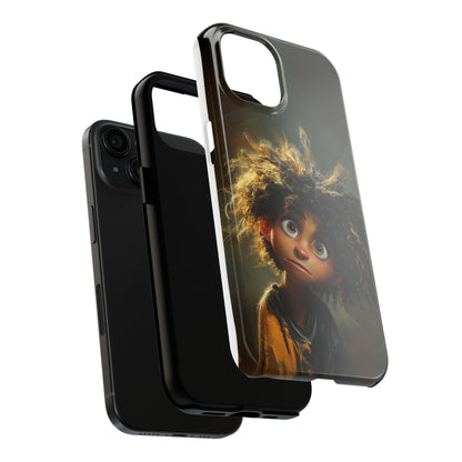 Whimsical Character Tough Phone Case for Kids