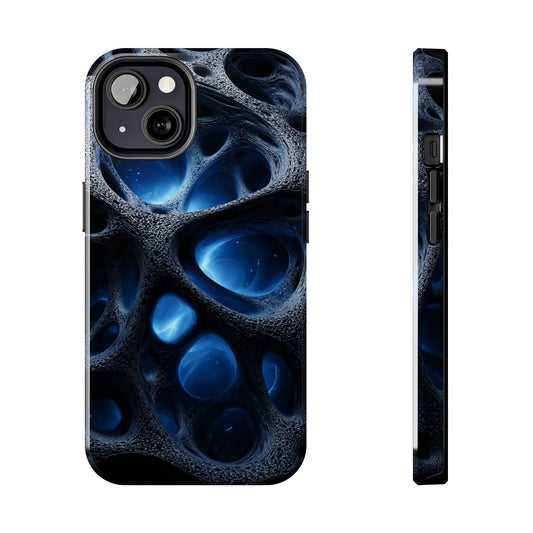 Abstract Texture Phone Case by Skipper showcasing unique artistic design