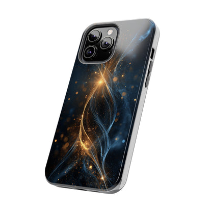 Cosmic Swirl Tough Phone Case - Protective Cover for Stylish Tech Lovers