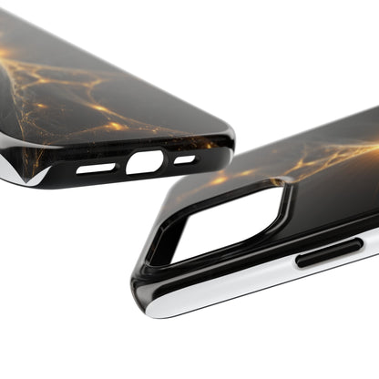 Cosmic Glow Tough Phone Case - Durable Protection with Stunning Galaxy Design