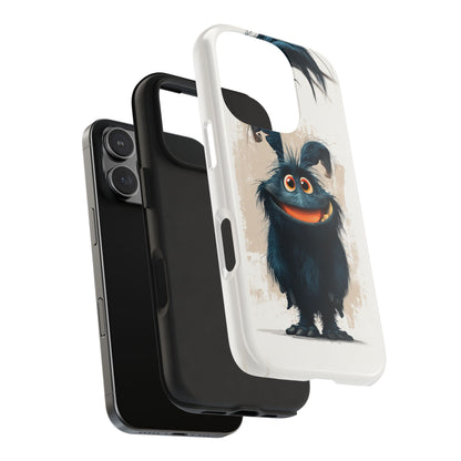 Whimsical Monster Tough Phone Case - Durable Protection for Fun-Loving Individuals