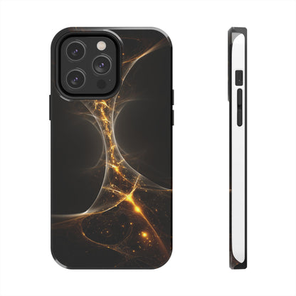Cosmic Glow Tough Phone Case - Durable Protection with Stellar Design
