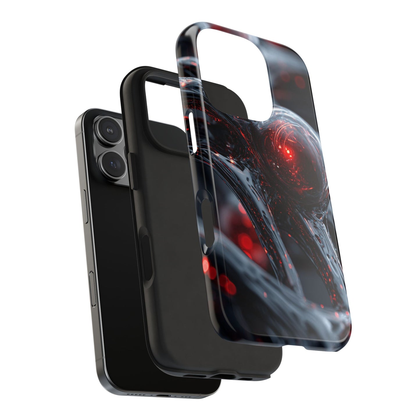 Tough Phone Case with Abstract Design, Durable Phone Cover, Trendy Mobile Accessory, Gift for Tech Lovers, Stylish Phone Protector