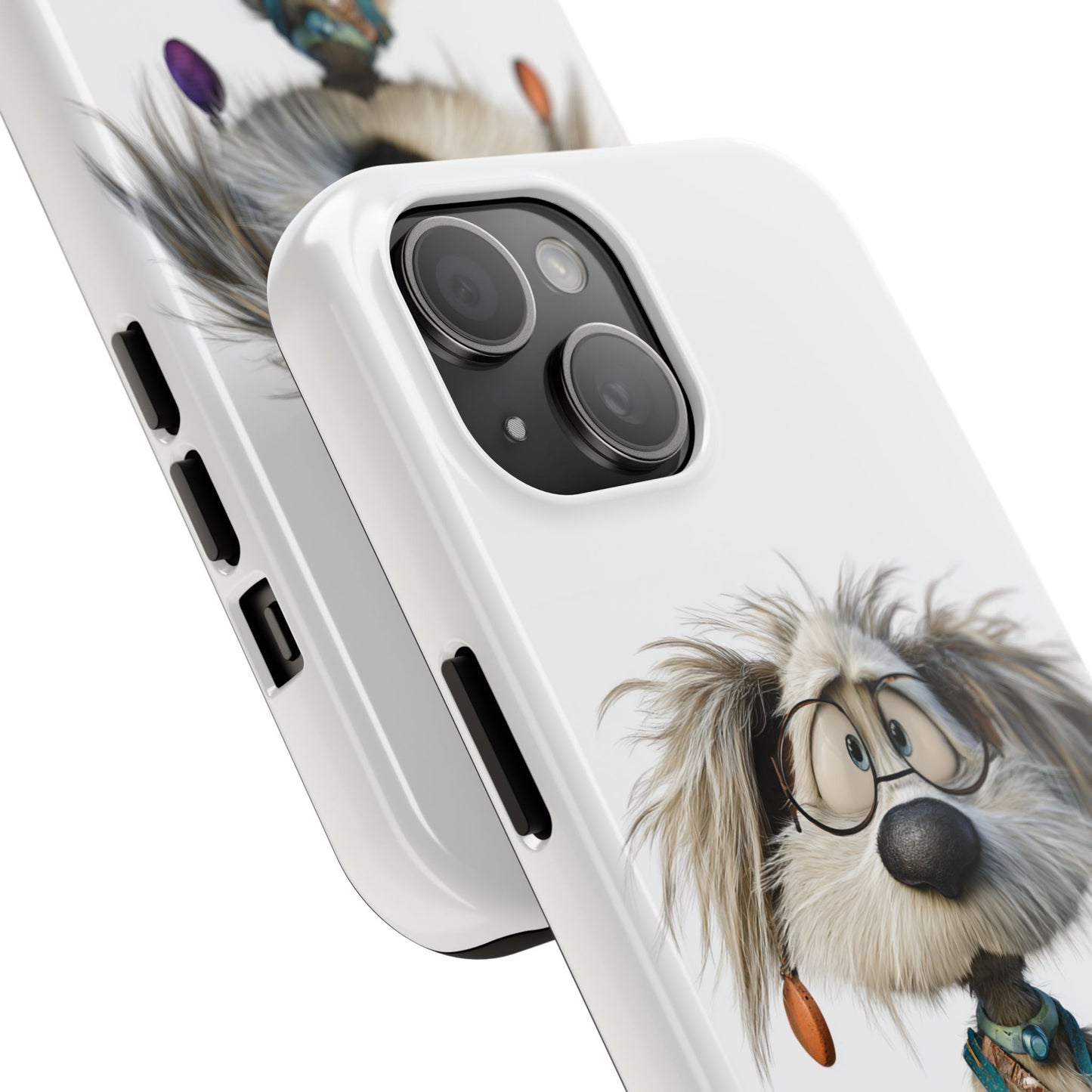 Cute Cartoon Dog Phone Case by Skipper – Premium Art Phone Case for Pet Lovers