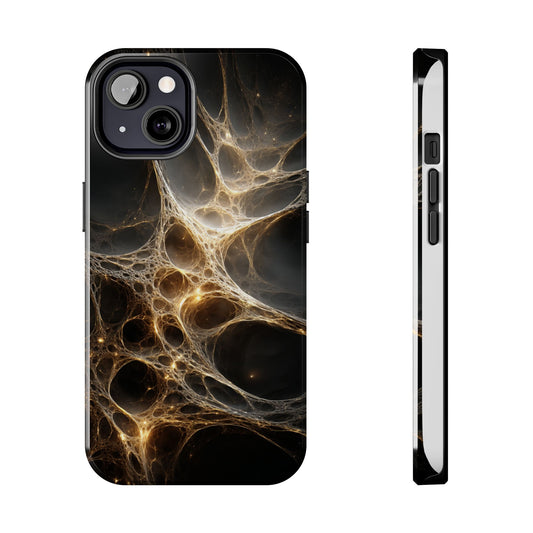 Abstract Cosmic Tough Phone Case - Stylish & Durable Cell Phone Protection
