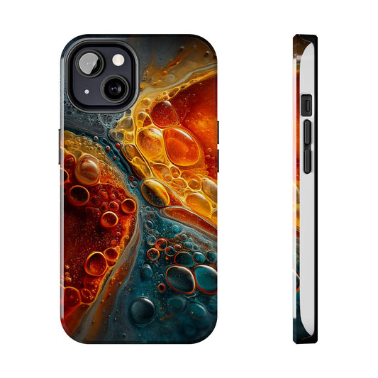 Vibrant Abstract Tough Phone Case - Protect Your Device with Style