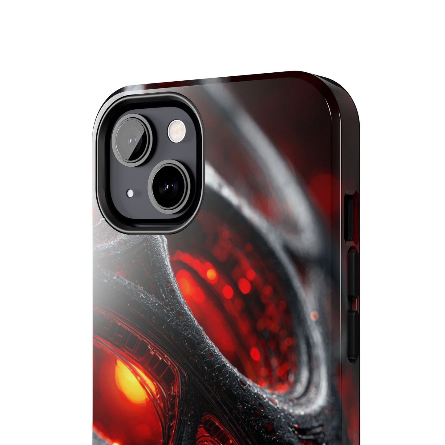Red Spiderweb Tough Phone Case, Durable Cell Phone Cover, Unique Gift for Tech Lovers, Stylish Protection, Trendy Accessories