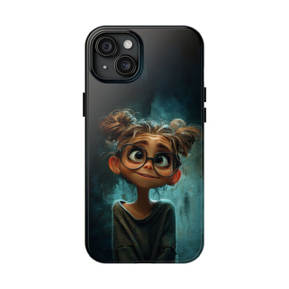 Cute Character Tough Phone Case - Perfect Gift for Kids and Teens