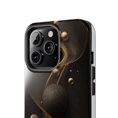 Elegant Abstract Galaxy Tough Phone Case - Perfect for Cosmic Art Lovers