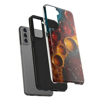 Vibrant Abstract Tough Phone Case - Durable and Stylish Protection
